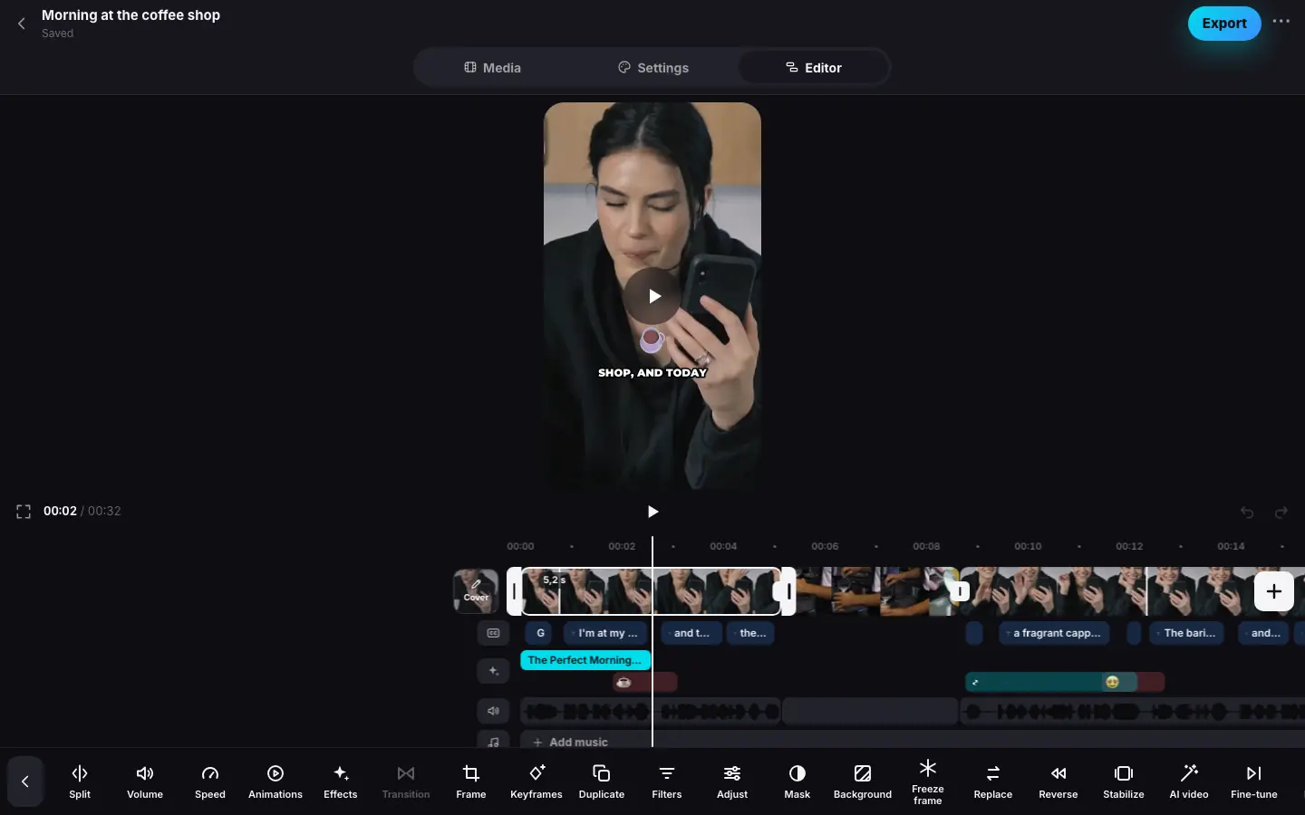 Browser demo: Step 1 of 5