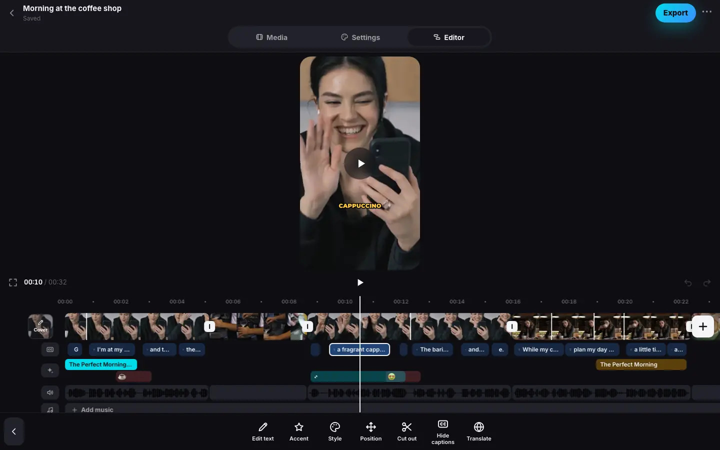 Browser demo: Step 1 of 6