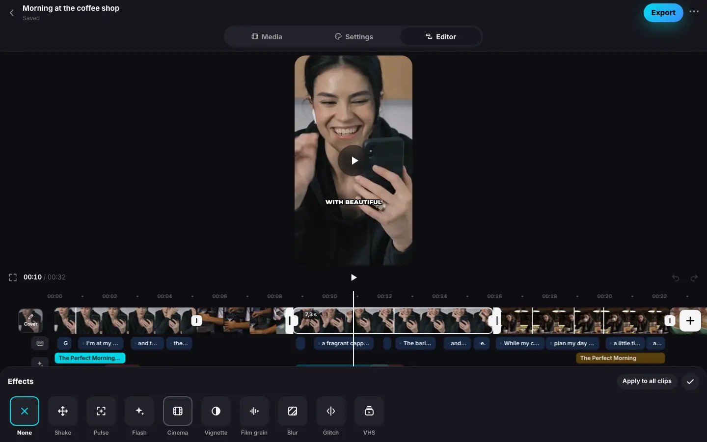 Browser demo: Step 1 of 5