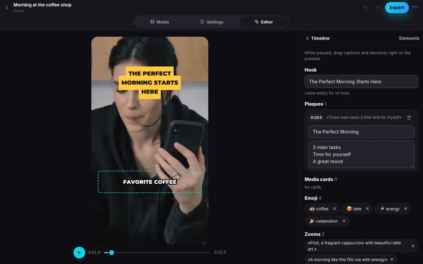 Browser demo: Step 1 of 6