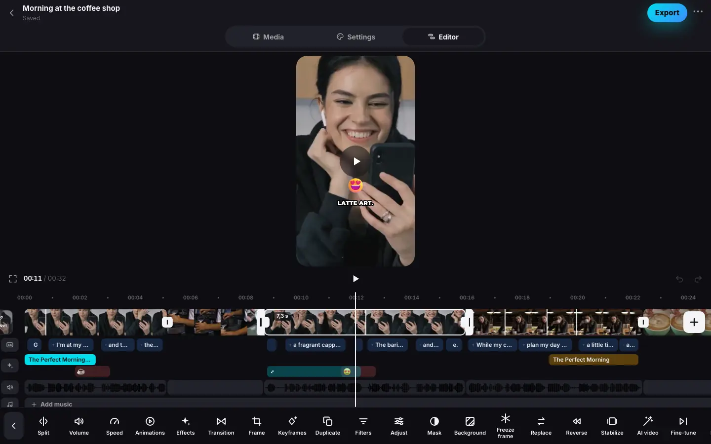 Browser demo: Step 1 of 6