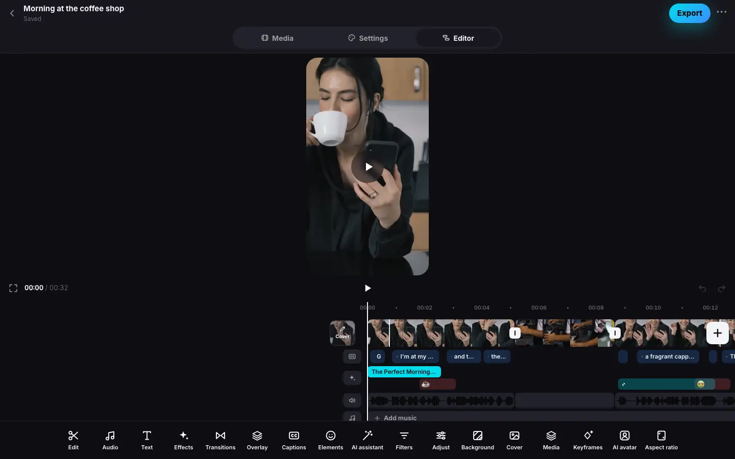 Browser demo: Step 1 of 6
