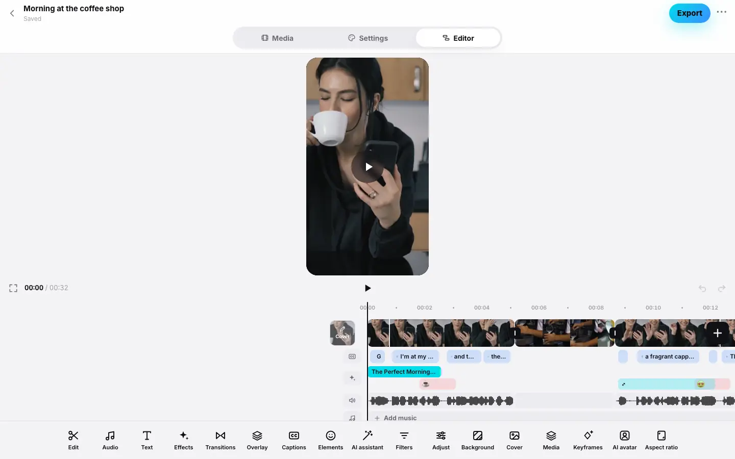 Browser demo: Step 1 of 6