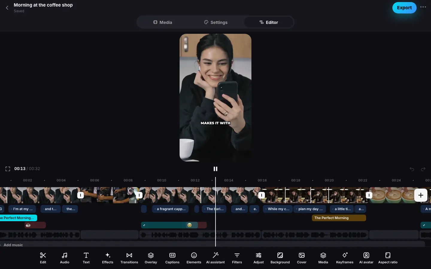 Browser demo: Step 1 of 6
