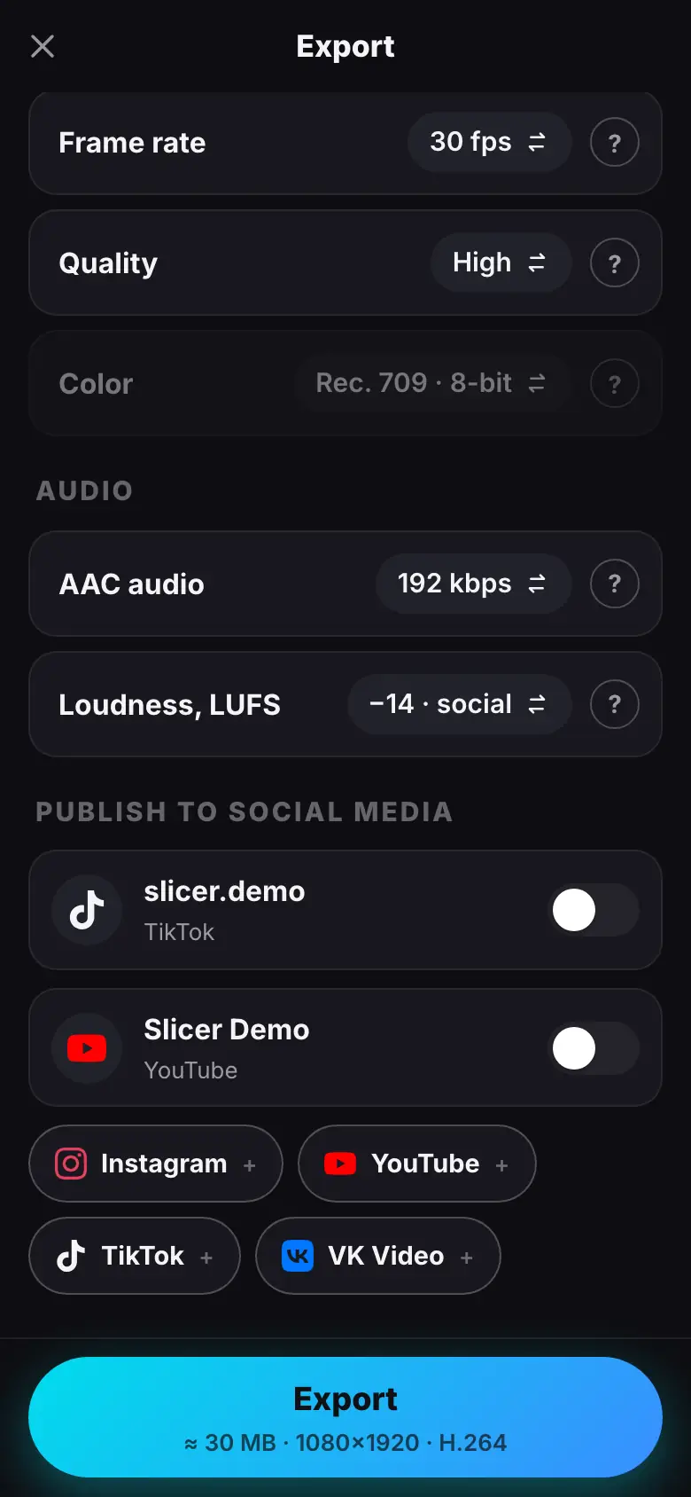 iPhone demo: Step 1 of 6