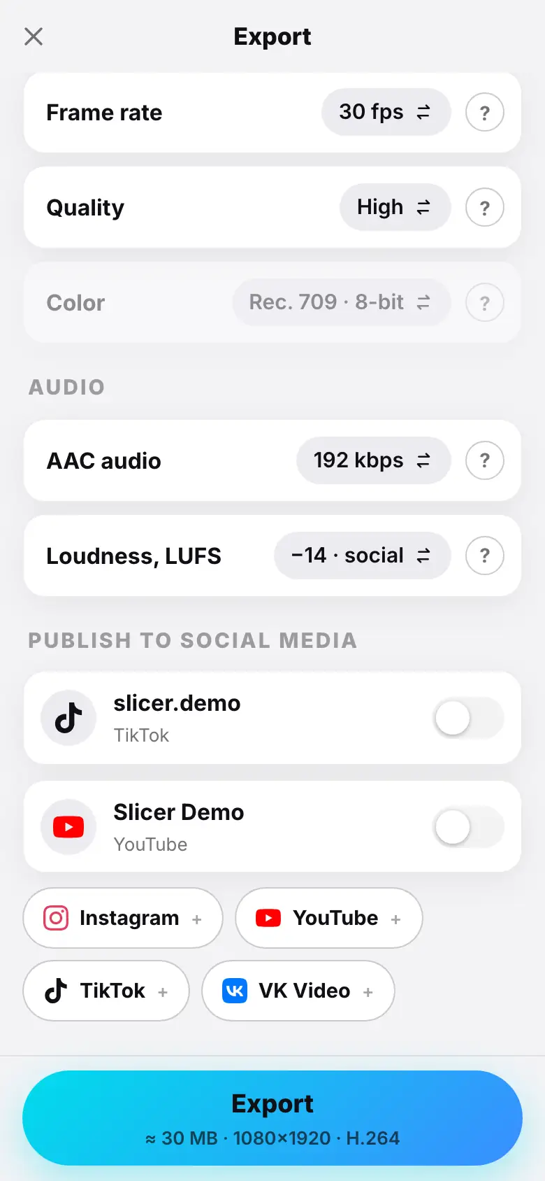 iPhone demo: Step 1 of 6