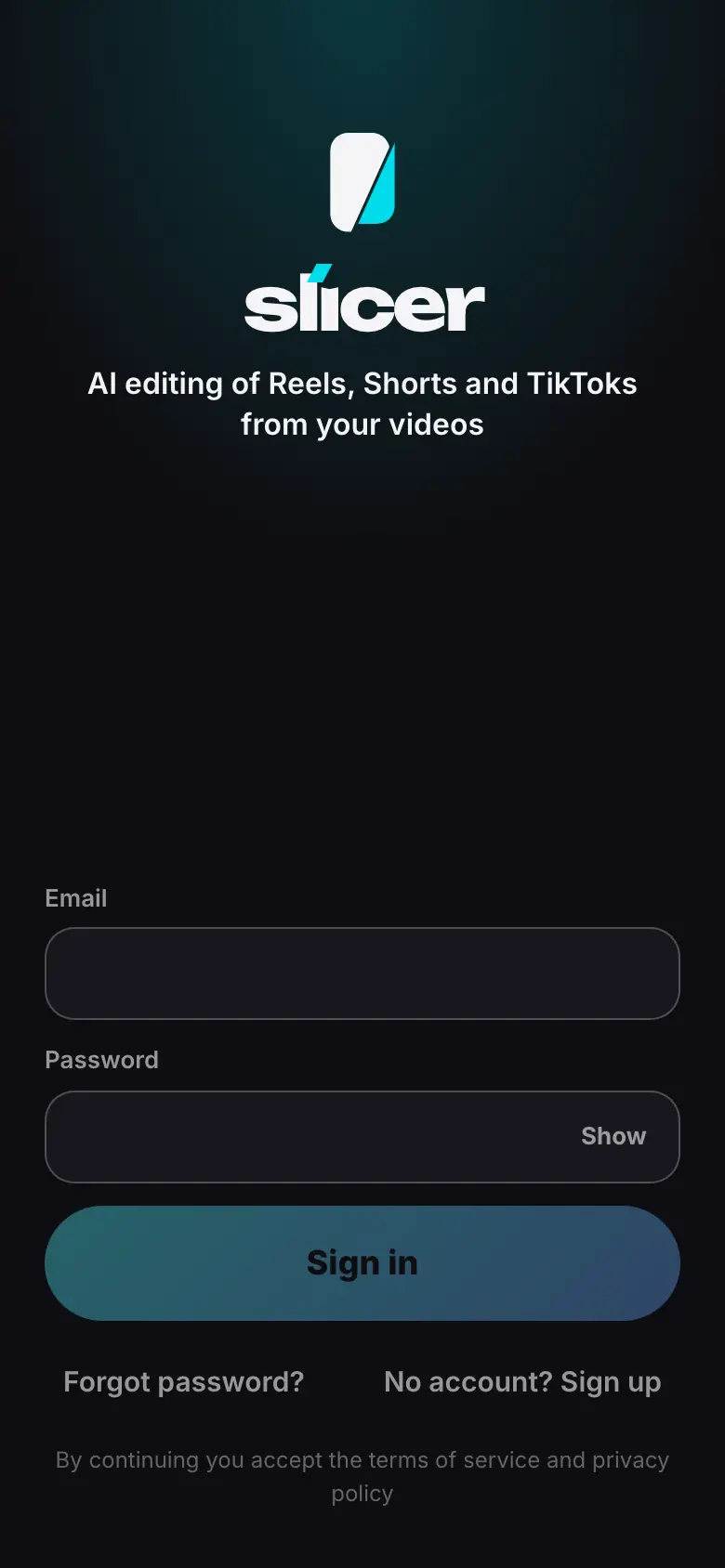iPhone demo: Step 1 of 3