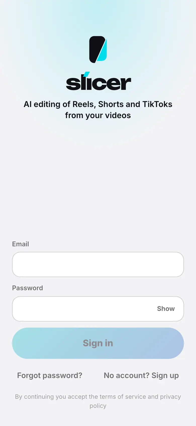iPhone demo: Step 1 of 3
