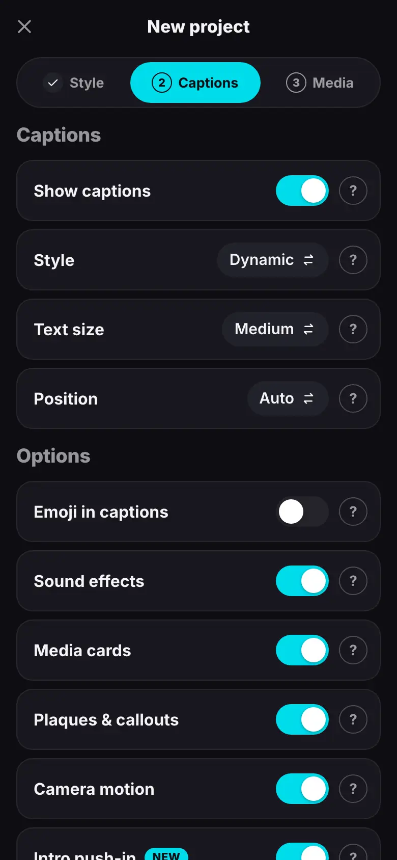 iPhone demo: Step 1 of 5