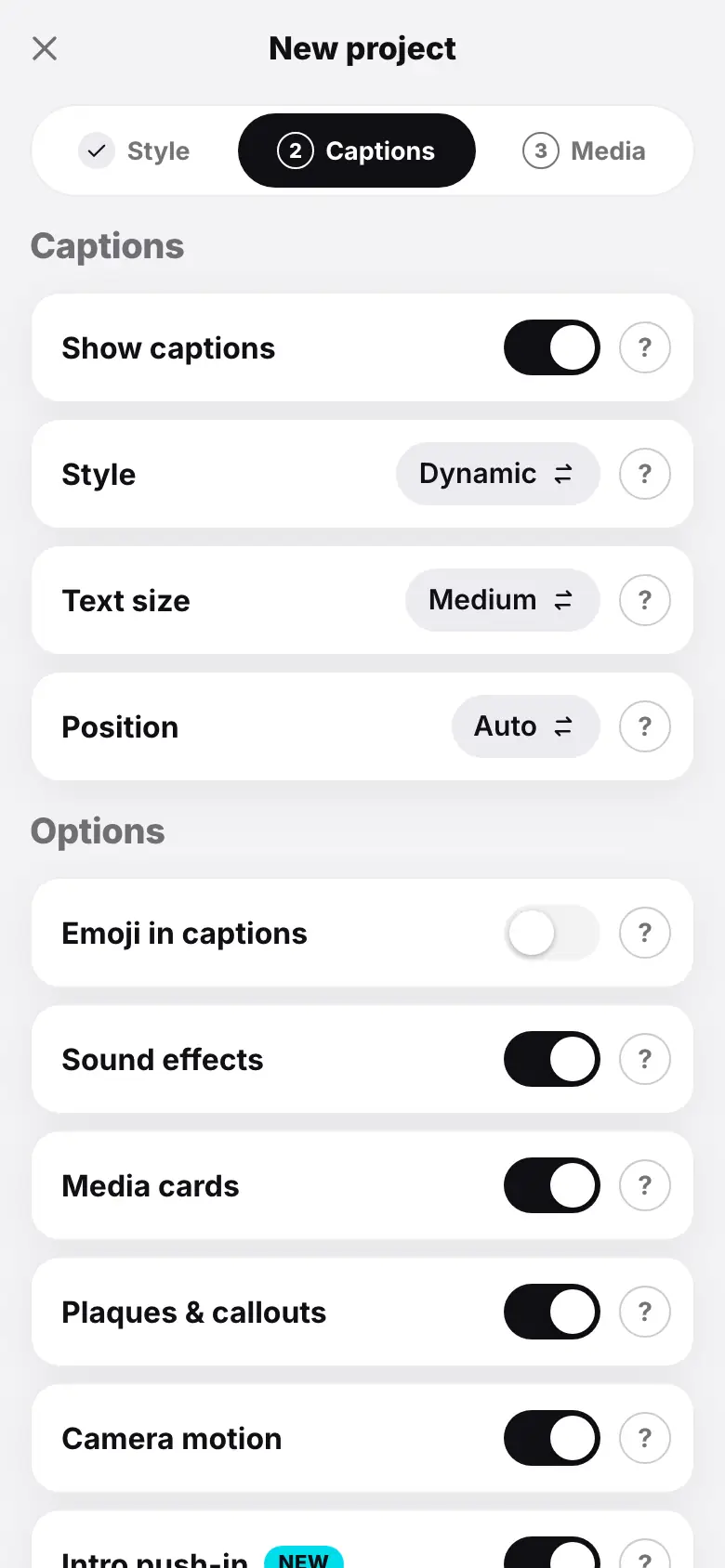 iPhone demo: Step 1 of 5